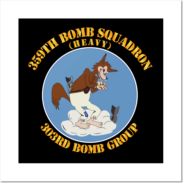 359th Bomb Squadron - 303rd BG - WWII Wall Art by twix123844